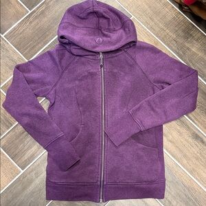 lululemon athletica Zip-Up Purple Hoodie